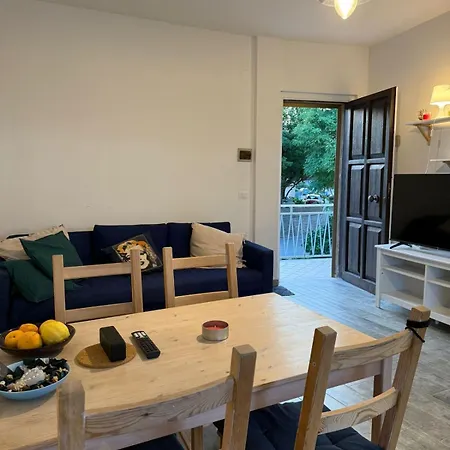 Apartment House With A Terrace Overlooking The Sea